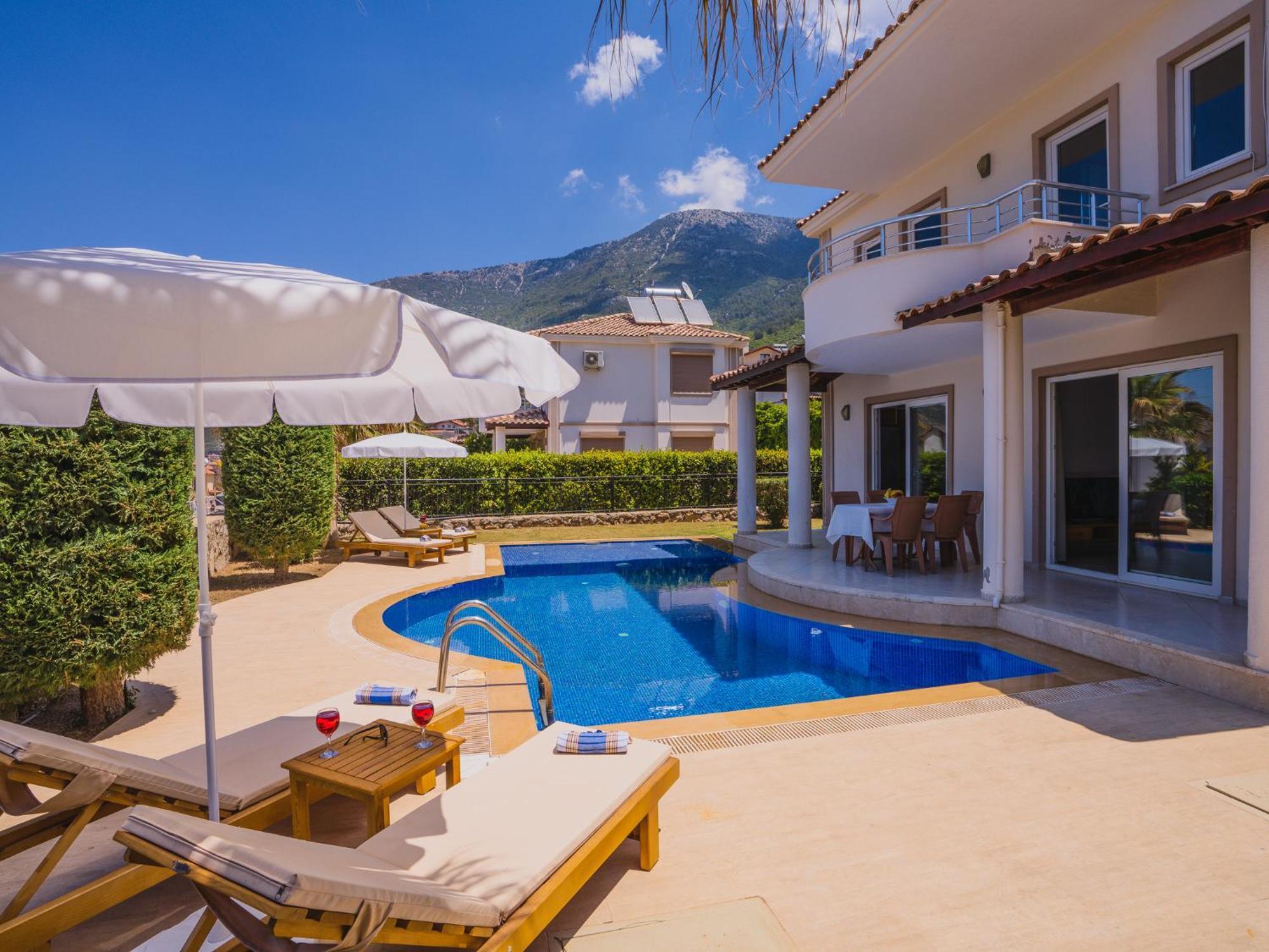 Hanel Life Royale 15 Villa With Private Pool เฟทิเย ภายนอก รูปภาพ